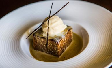 Why not visit Rockliffe Hall and sample their sumptuous sticky toffee pudding?