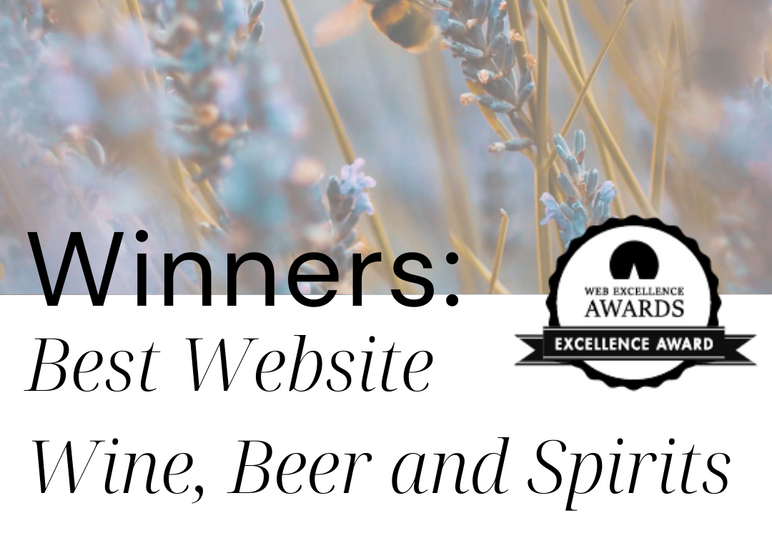 Winners: Web Excellence Award for Best Website: Wine, Beer & Spirits