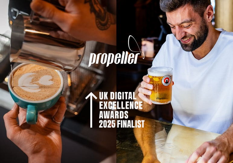 Propeller Nominated for Two UK Digital Excellence Awards 2025